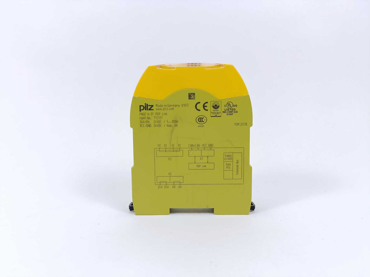 Pilz 772121 PNOZ m EF PDP Link Module Supply, configurable controller