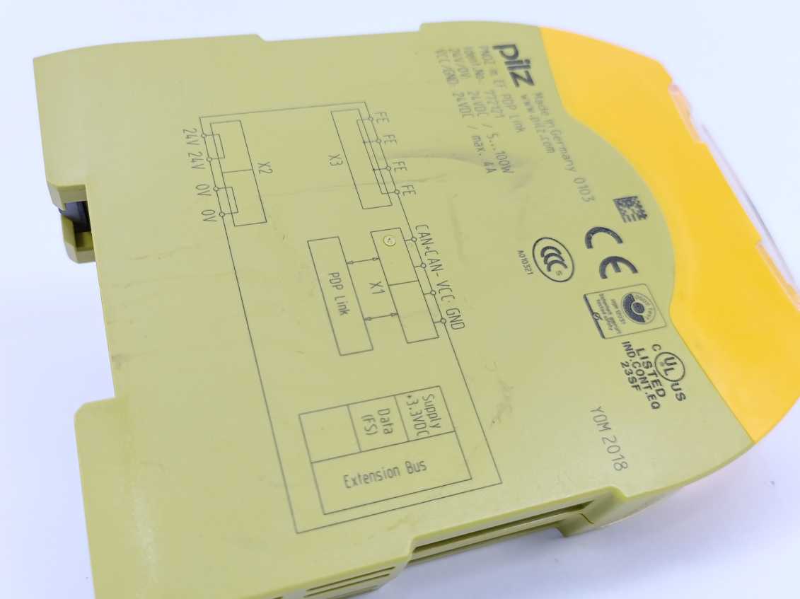 Pilz 772121 PNOZ m EF PDP Link Module Supply, configurable controller