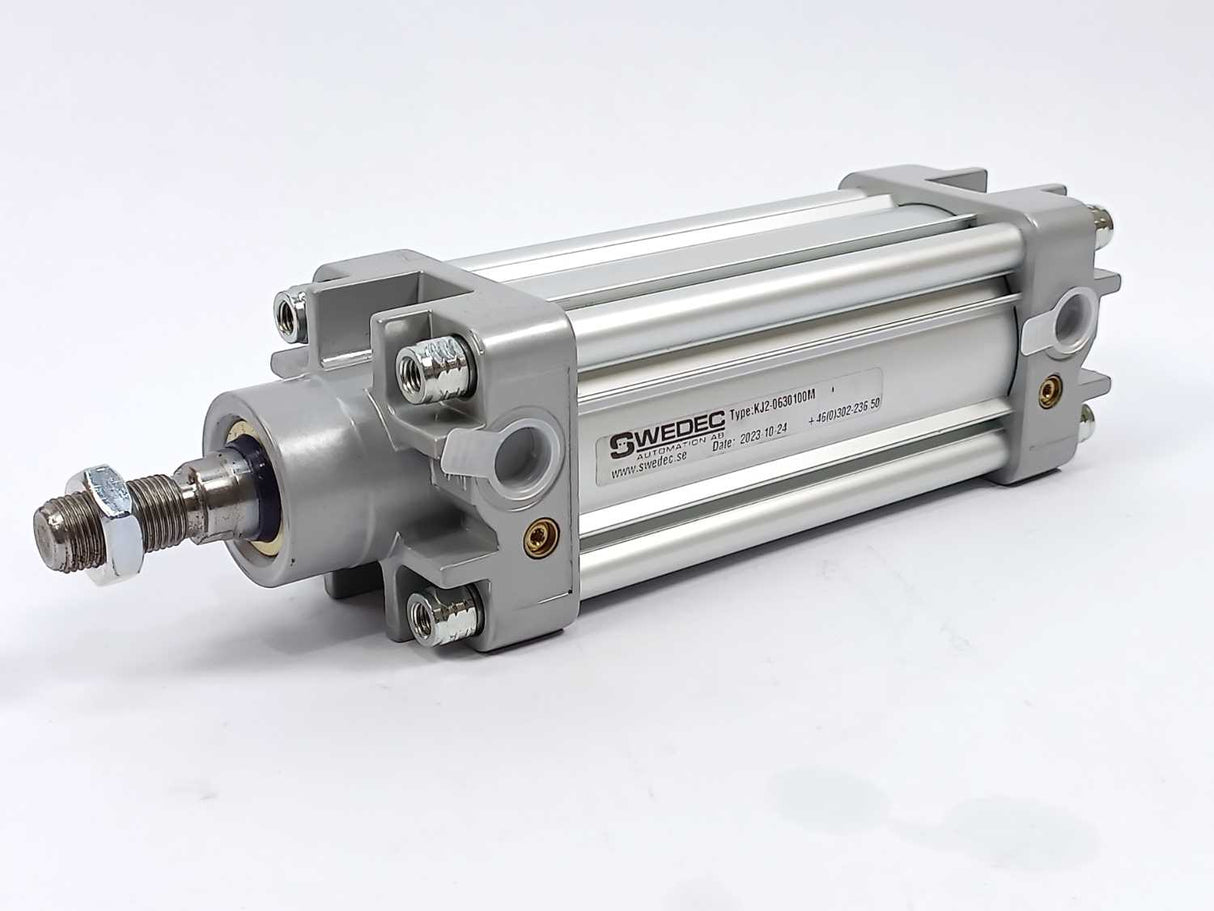 Swedec Automation KJ2-0630100M Pneumatic Cylinder. Stroke: 100mm