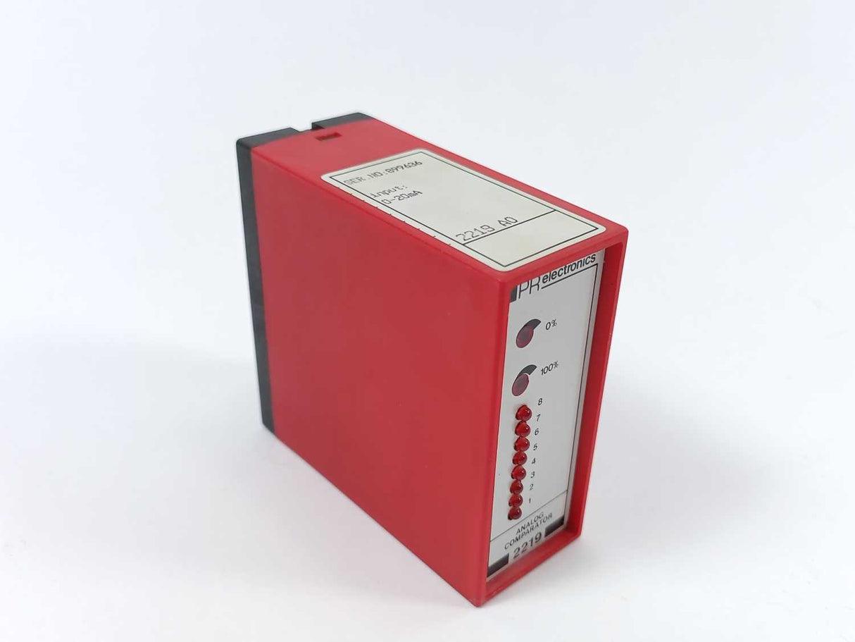 PR Electronics 2219A0 / SER NO. 899636 Analog Comparator