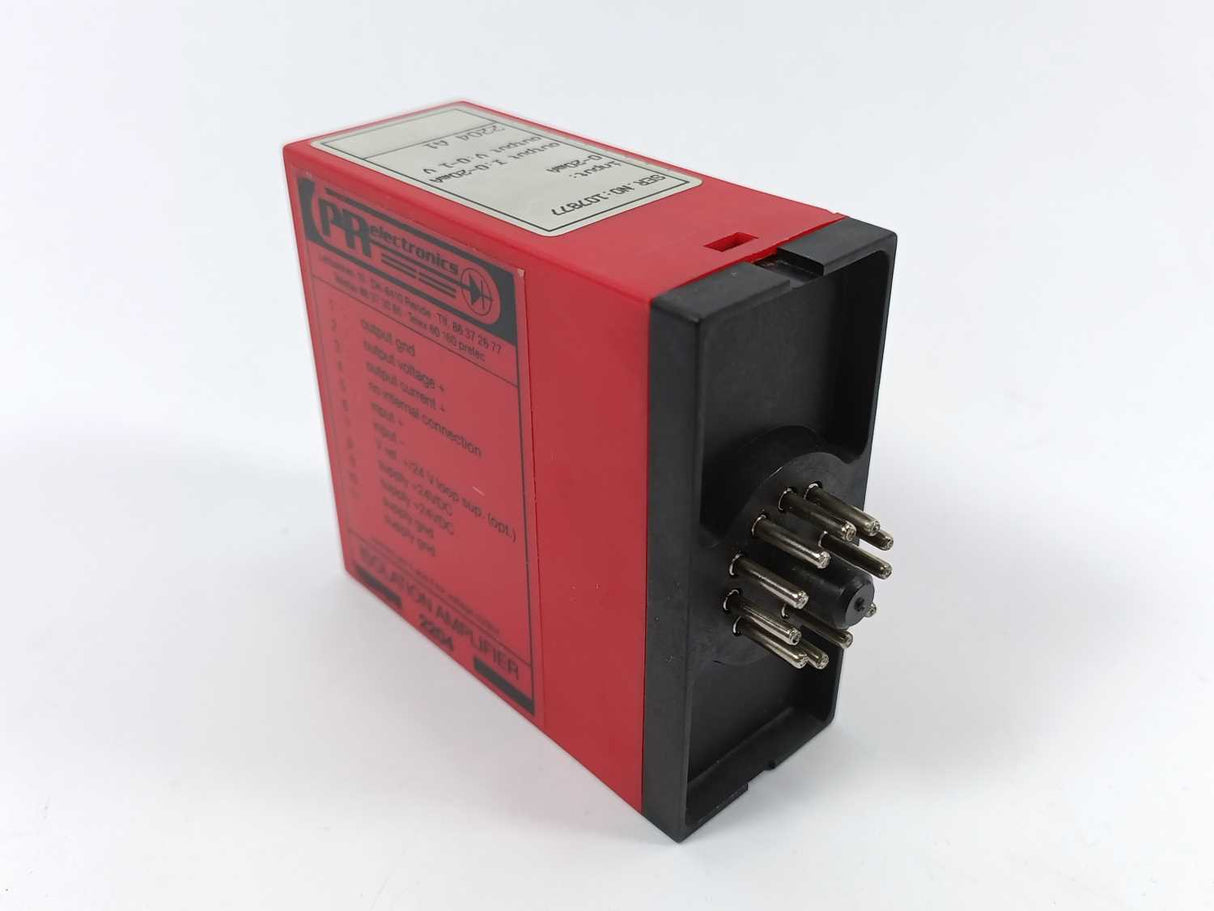 PR Electronics 2204 A1 / SER NO. 107877 Isolation Amplifier / Input: 0-20mA