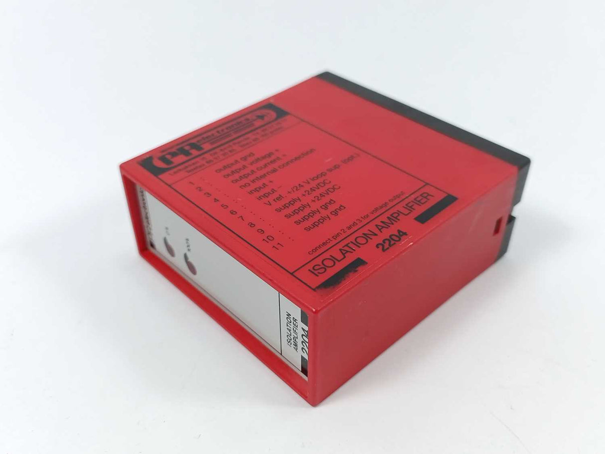 PR Electronics 2204 A1 / SER NO. 107877 Isolation Amplifier / Input: 0-20mA