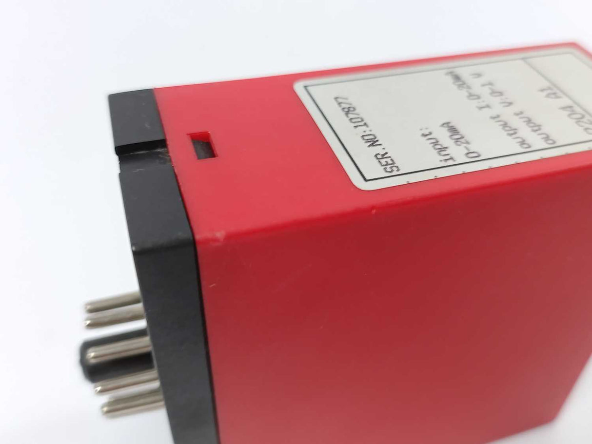 PR Electronics 2204 A1 / SER NO. 107877 Isolation Amplifier / Input: 0-20mA