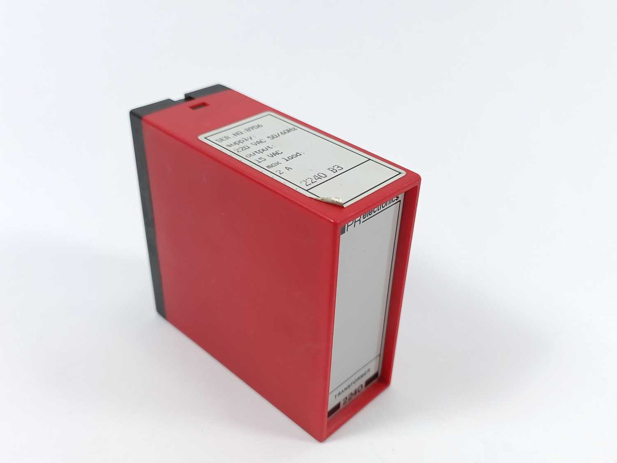 PR Electronics 2240 B3 / SER. NO. 8906 Transformer