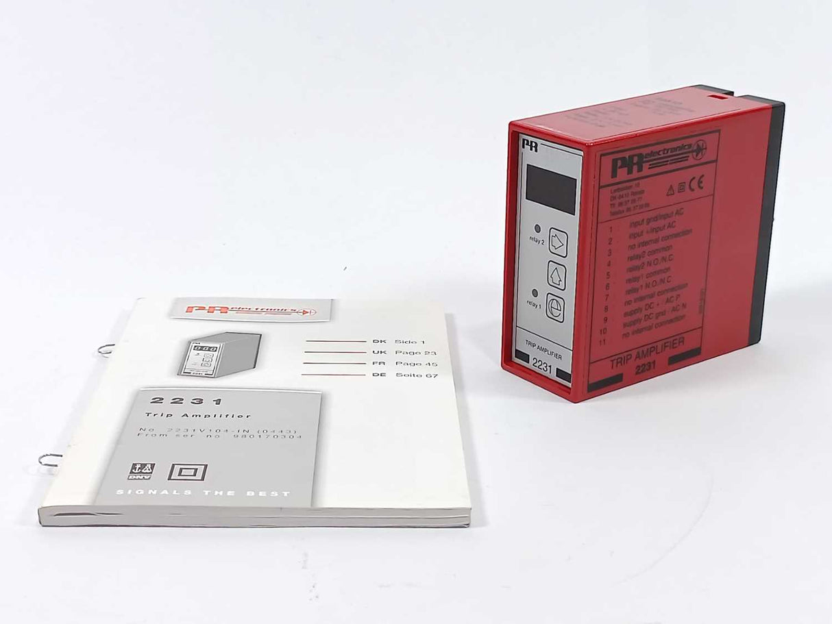 PR Electronics 2231D Trip Amplifier
