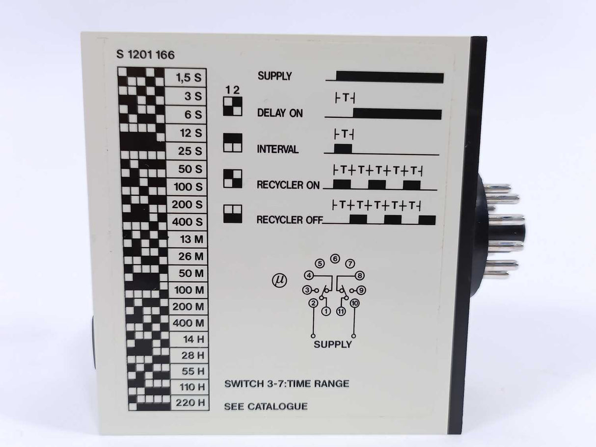 Electromatic S1201166724 / S 1201 166 724 24 VAC S-System Combi Timer 0 - 100 %