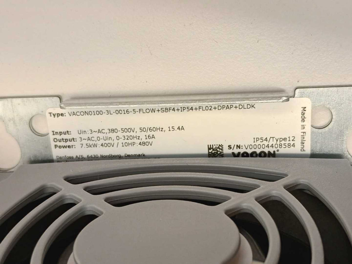 Vacon / Danfoss 135N7382 VACON 100 FLOW VACON0100-3L-0016-5