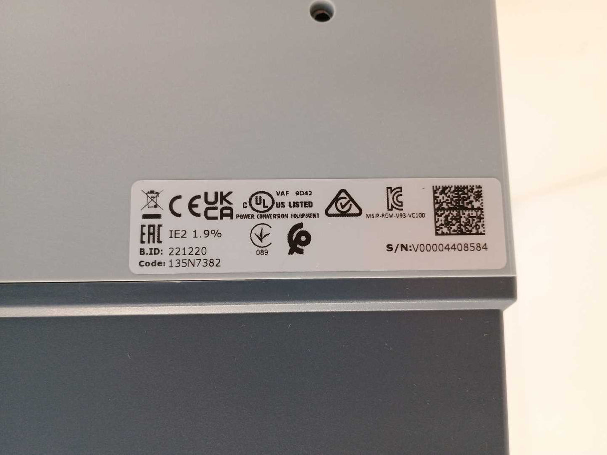 Vacon / Danfoss 135N7382 VACON 100 FLOW VACON0100-3L-0016-5