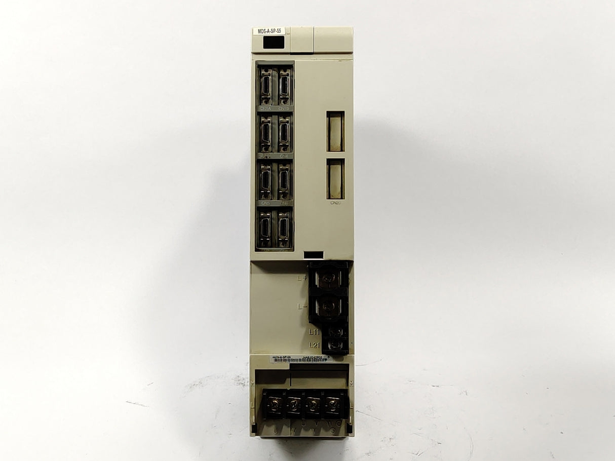Mitsubishi MDS-A-SP-55 Spindle Drive Unit with 2CN20 connector slots