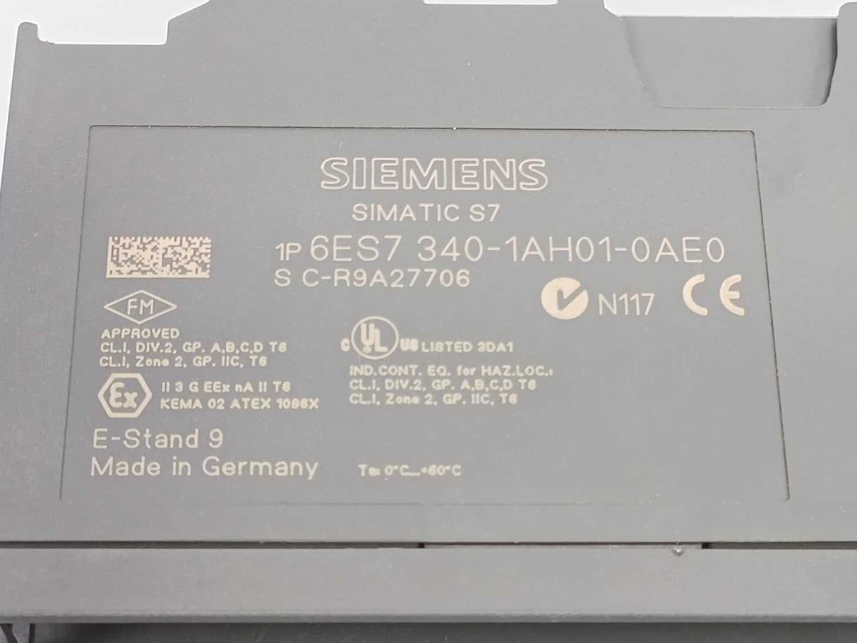 Siemens 6ES7340-1AH01-0AE0 SIMATIC S7-300, CP 340 Communications processor