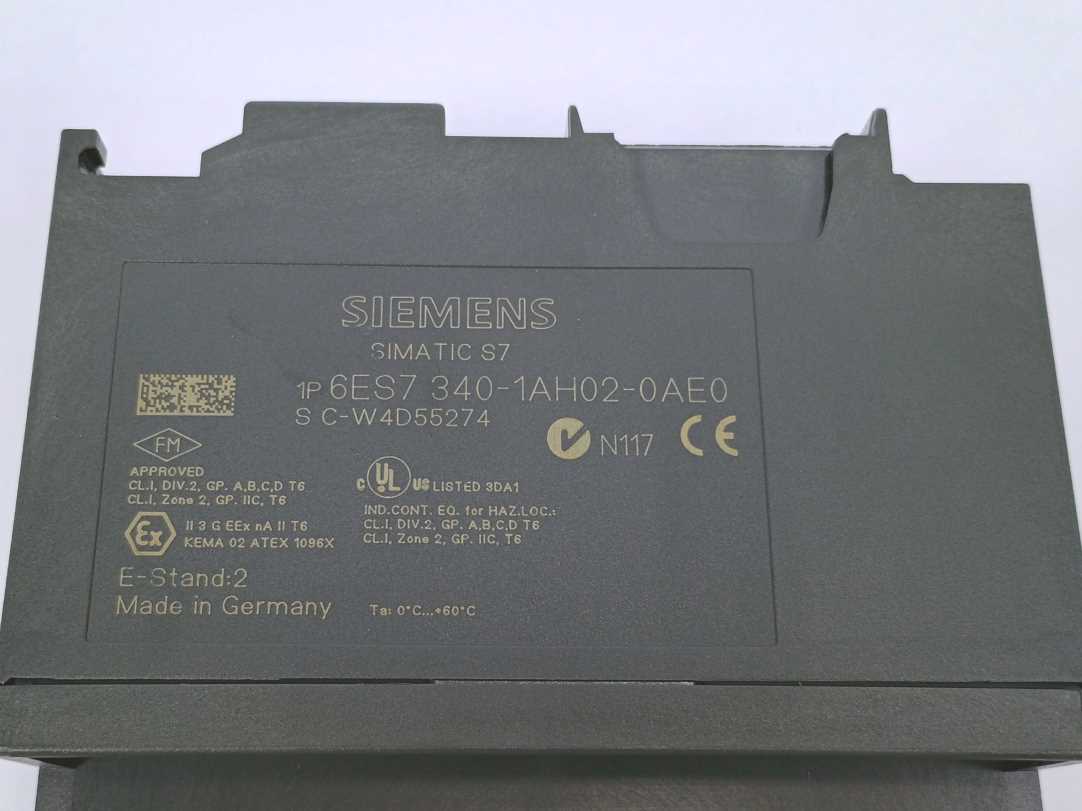 Siemens 6ES7340-1AH02-0AE0 SIMATIC S7-300, CP 340 Communications processor
