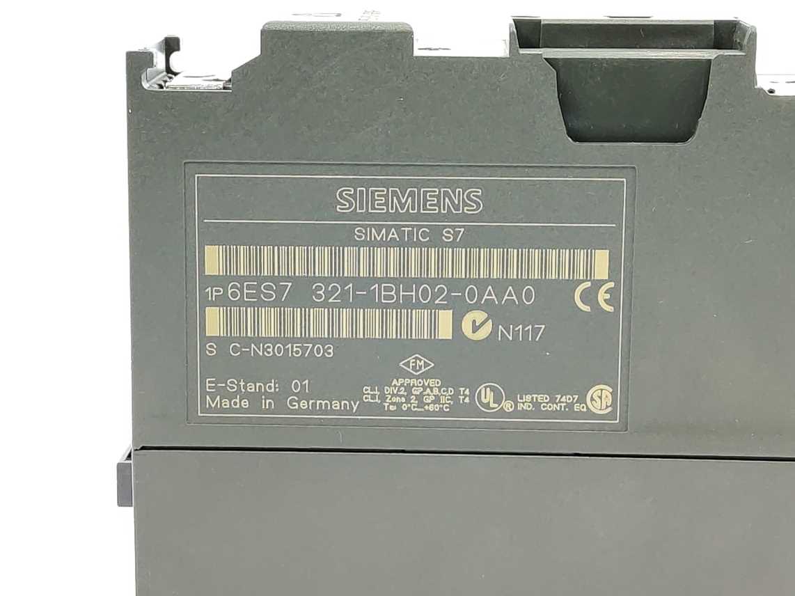 Siemens 6ES7321-1BH02-0AA0 SIMATIC S7-300, SM321 Digital Input module