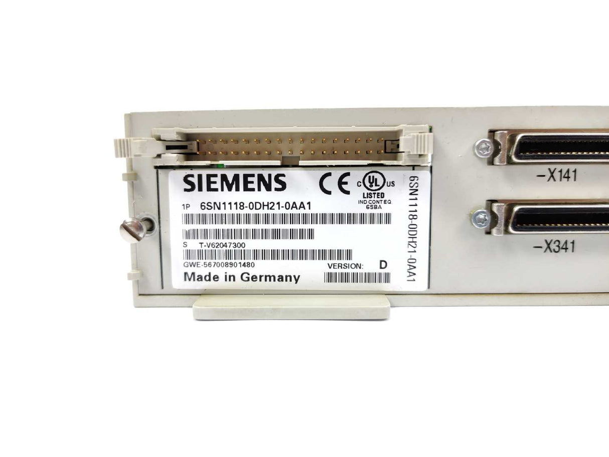 Siemens 6SN1118-0DH21-0AA1 Simodrive 611-D Control unit
