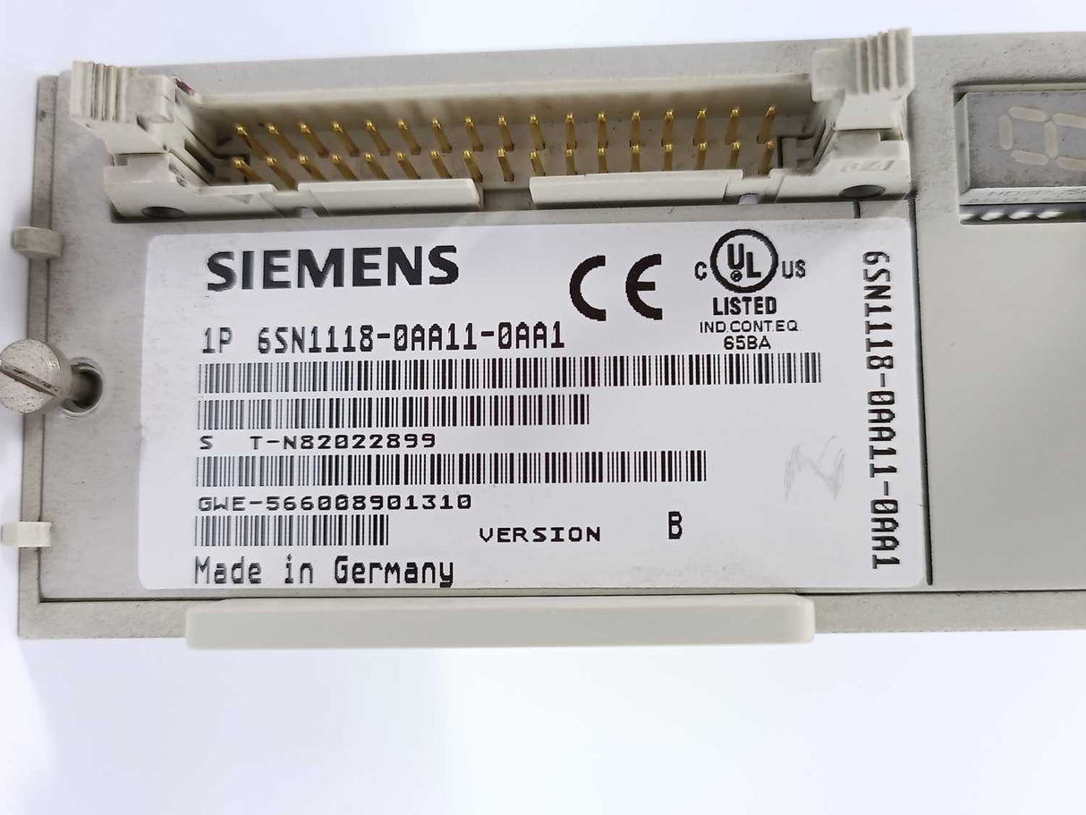 Siemens 6SN1118-0AA11-0AA1 Ver.B, Simodrive