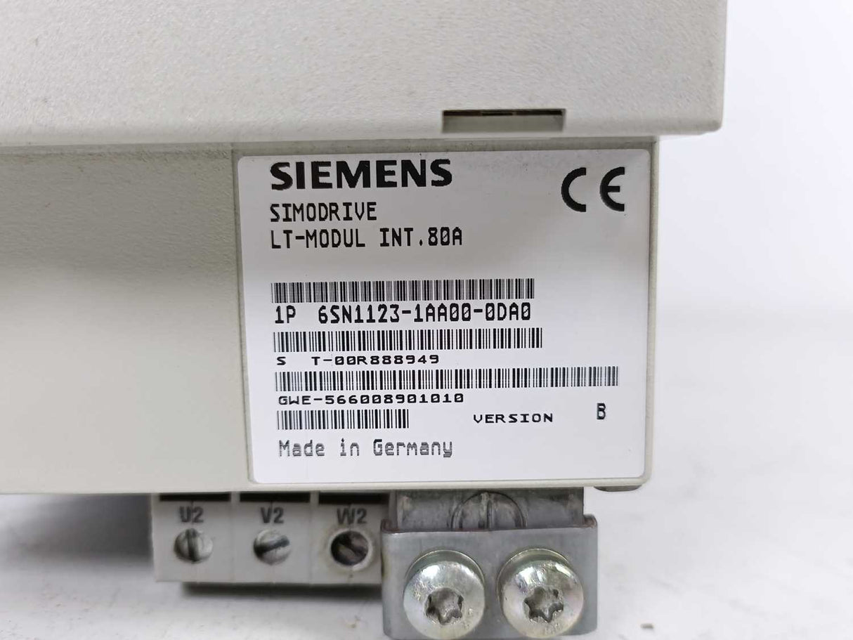 Siemens 6SN1123-1AA00-0DA0 Ver.B, SIMODRIVE 611 power module