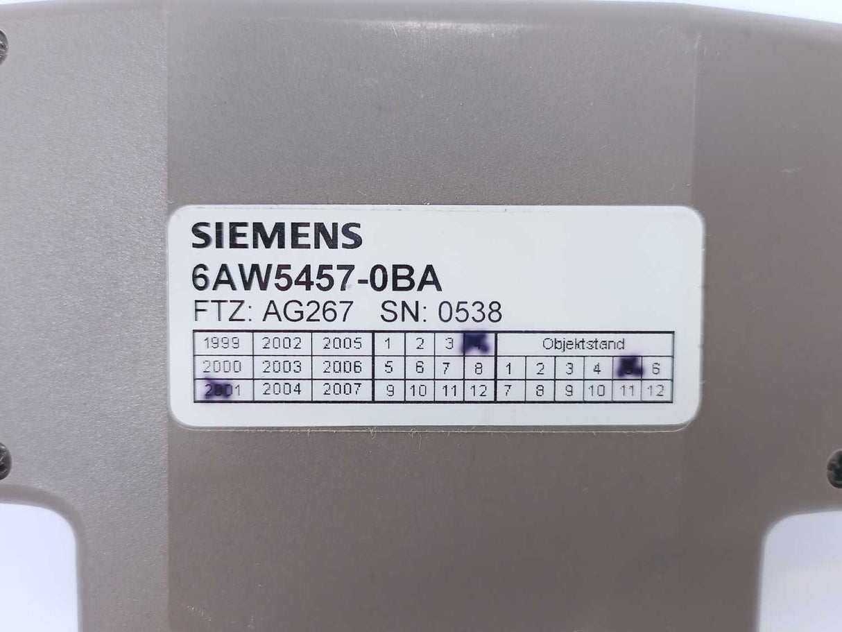 Siemens 6AW5457-0BA Moby M SP Service And Testing Device SET-M II