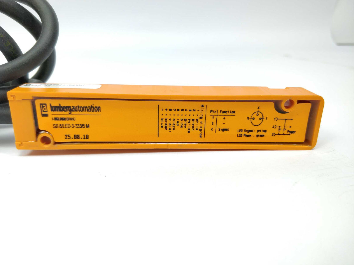 Lumberg Automation SB8/LED-3-333/5M Actuator Sensor Distribution Box