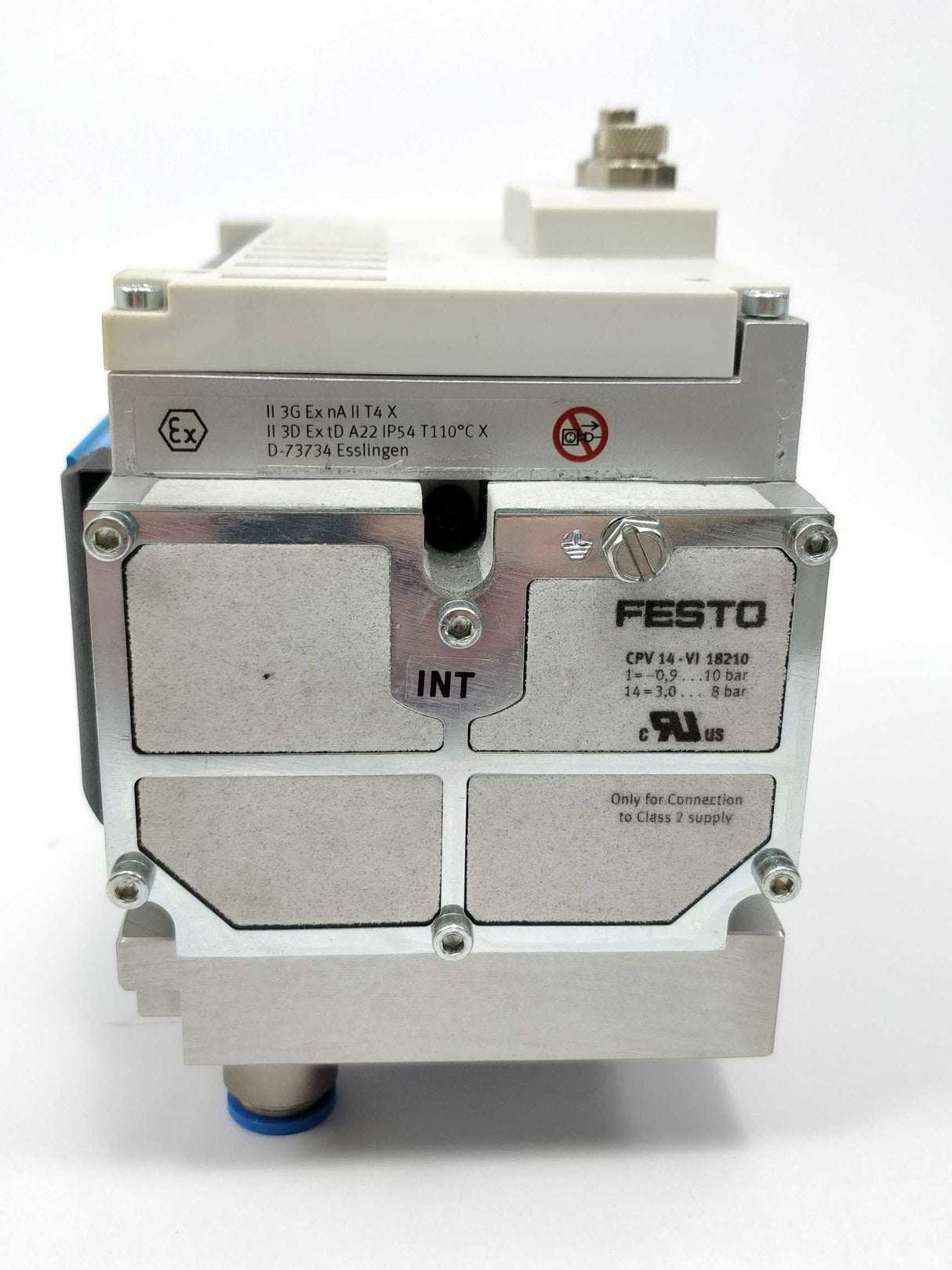 Festo 18262 CPV14-GE-FB-8-CPI With CPV14-VI 18210 and CPV14-VI-P8-1/8-B 152427
