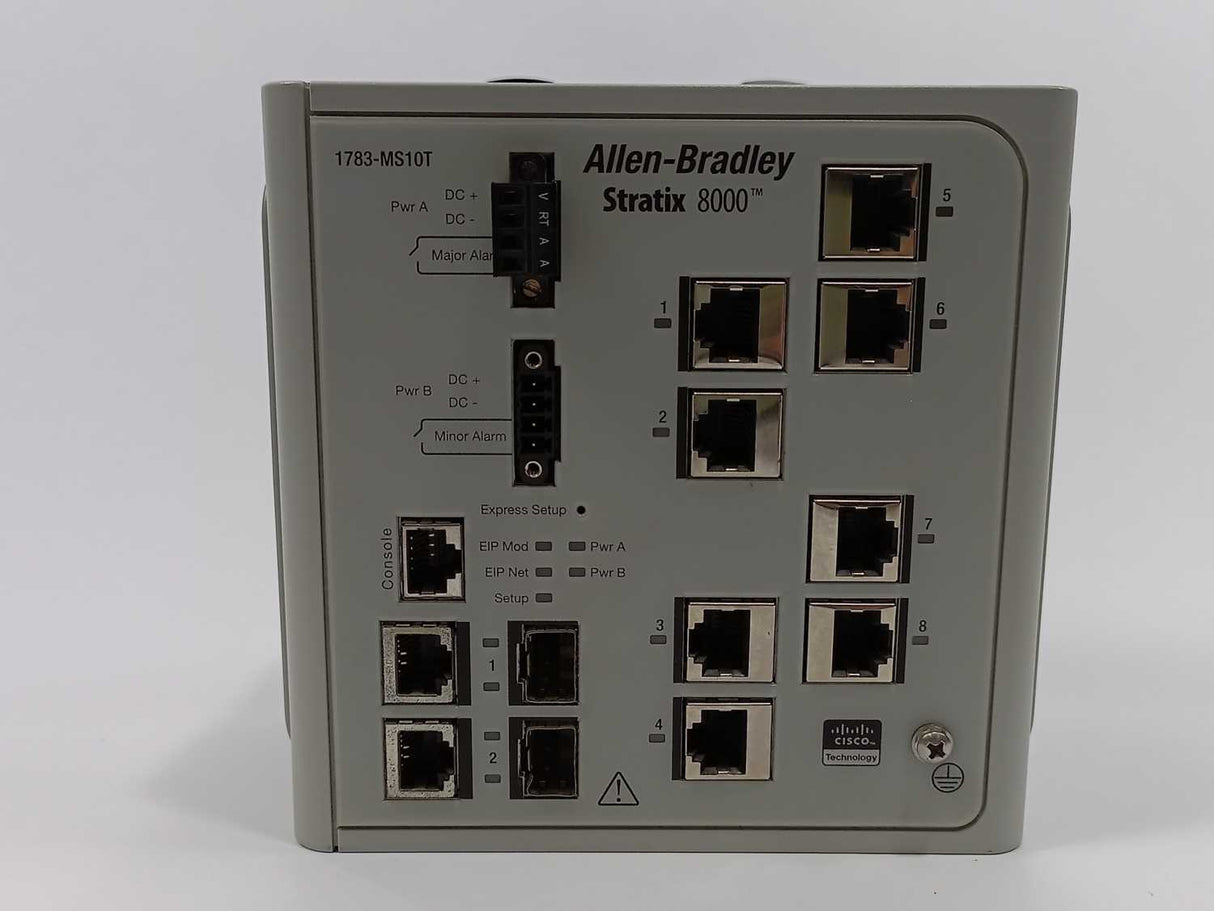 AB 1783-MS10T Ser. A Stratix 8000 Managed Ethernet Switch