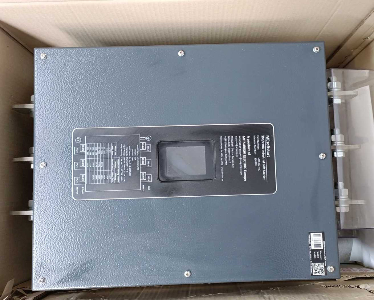 Mitsubishi 336778 MEsoftstart MEF-I02-400 390/730A Industrial Soft Starter