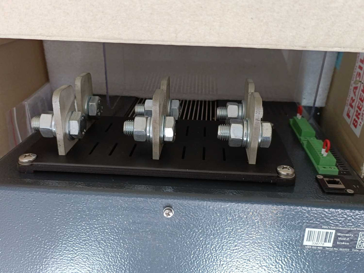 Mitsubishi 336778 MEsoftstart MEF-I02-400 390/730A Industrial Soft Starter