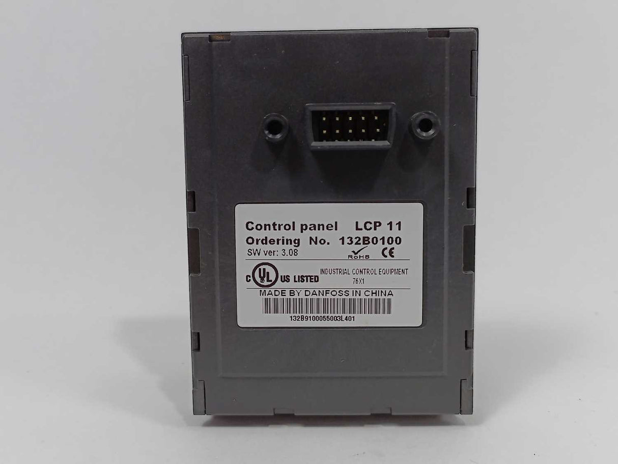 Danfoss 132B0100 VLT® Control Panel LCP 11 w/o potmeter