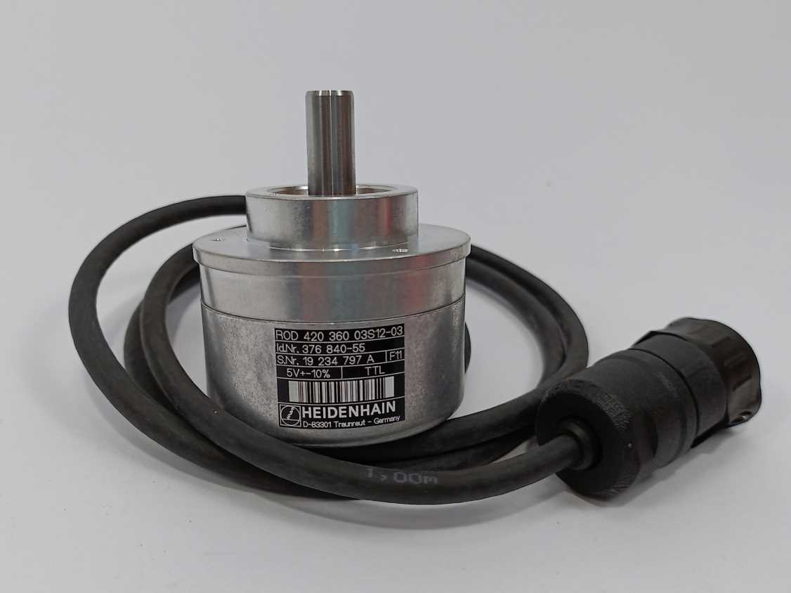 HEIDENHAIN 376 840-55 rotary encoder ROD 420 360 03S12-03