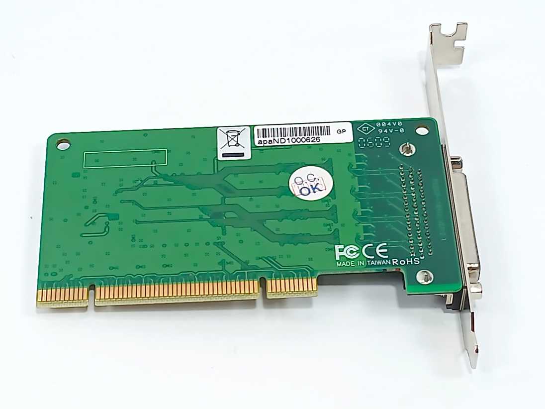 Moxa CP-104UL V2 4 Port RS-232 Universal PCI Communication Board