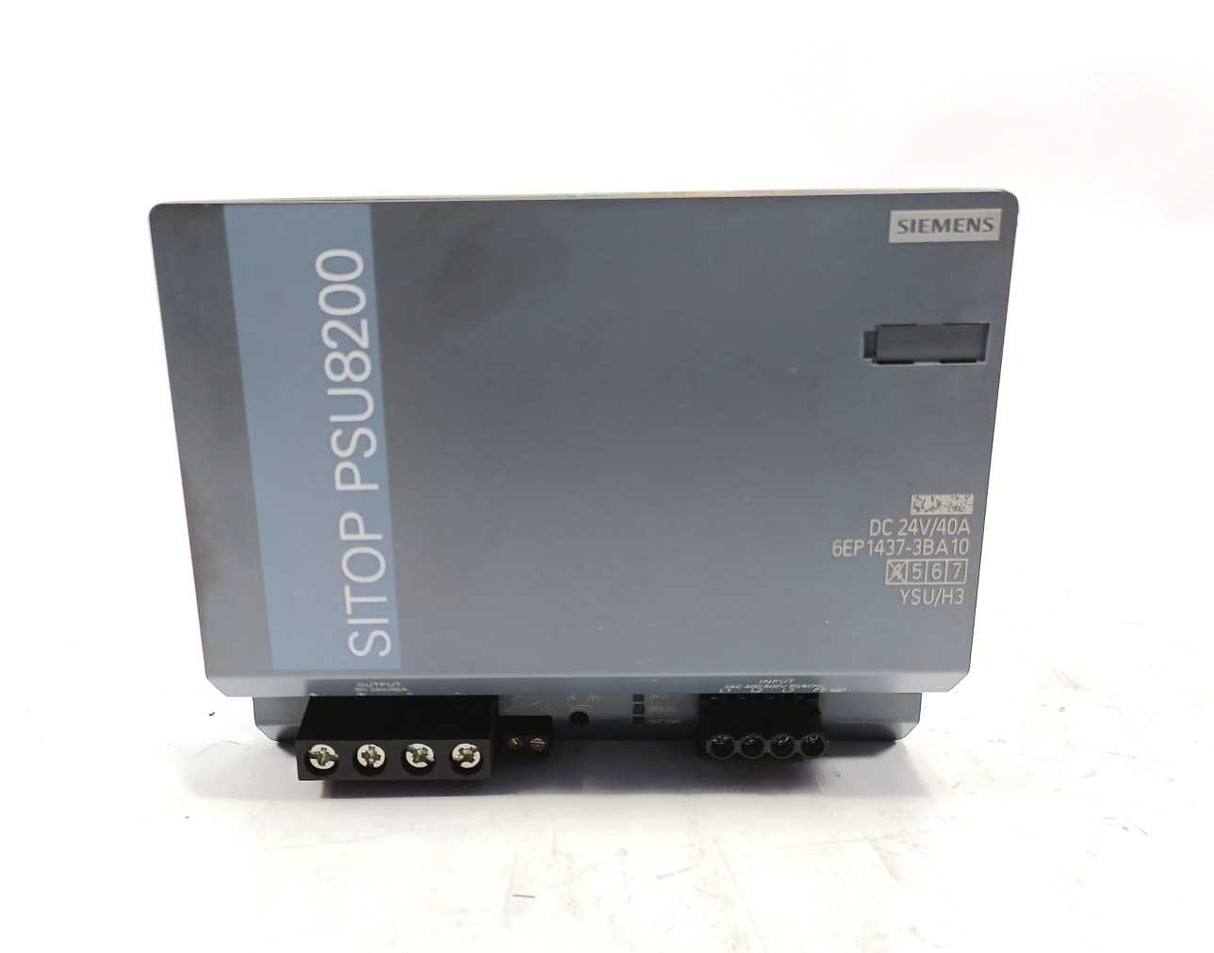 Siemens 6EP1437-3BA10 Sitop PSU8200 Power Supply 24V 40A