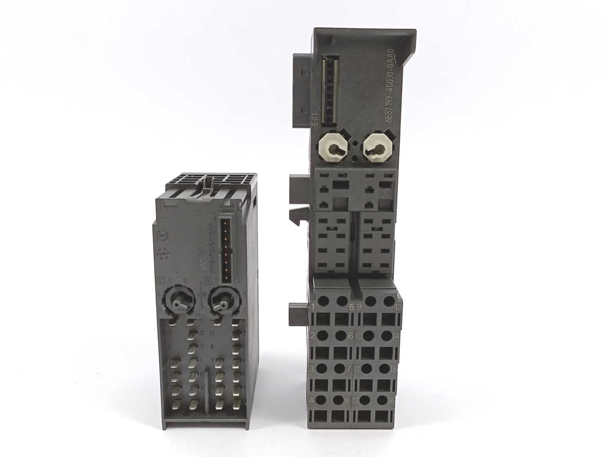 Siemens 6ES7138-4FA05-0AB0 PROFIsafe 4/8 F-DI DC24V & 6ES7193-4CG30-0AA0