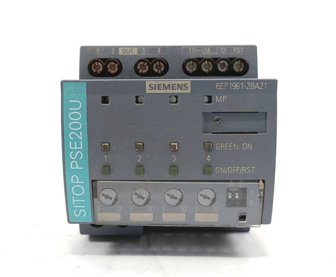 Siemens 6EP1961-2BA21 SITOP PSE200U 3-10