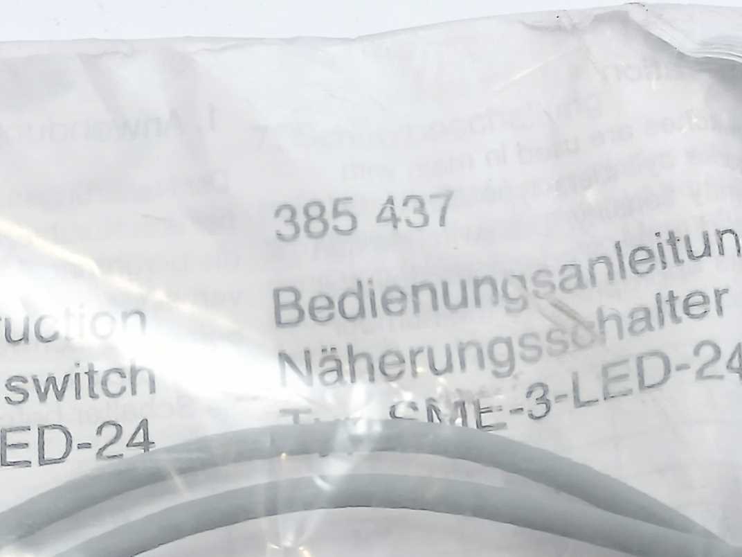 Festo 385437 SME-3-LED-24, Auto Switch Proximity Sensor