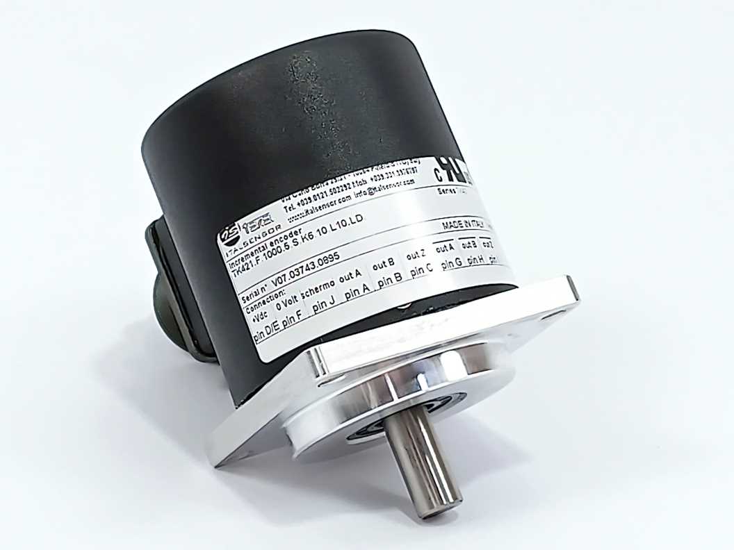Italsensor TK421.F.1000.5.S.K6.10.L10.LD. Optical Incremental Encoder TK40
