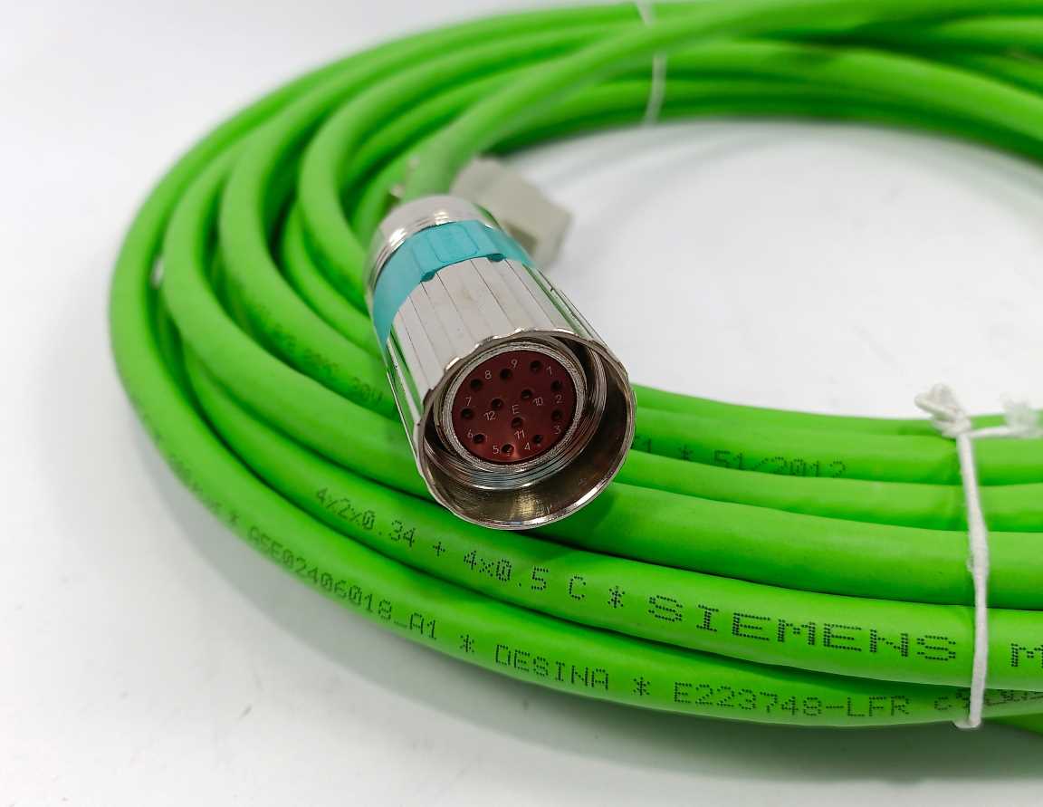 Siemens 6FX8002-2CA11-1BA0 A5E02406018-A1 800 Plus Motion-Connect Cable