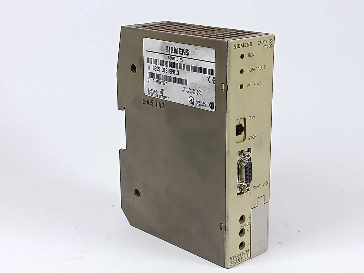 Siemens 6ES5318-8MB13 SIMATIC S5 ET200U