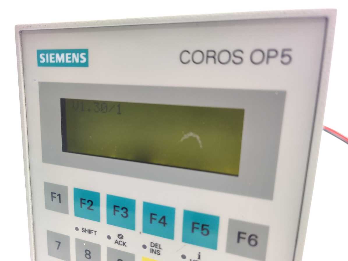 Siemens 6AV3505-1FB01 Operator Panel OP5-A1