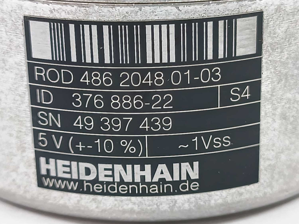 HEIDENHAIN 376 886-22 ROD486204801-03 Incremental Encoder
