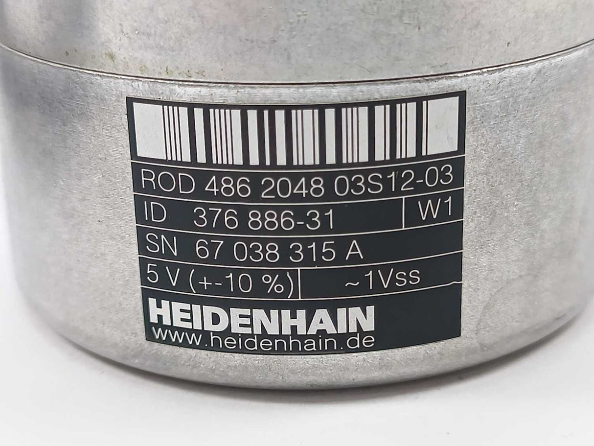 HEIDENHAIN 376886-31 ROD 486 2048 03S12-03