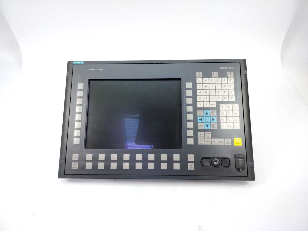 Siemens 6FC5203-0AF02-0AA1 w/ 6FC5312-0DA00-0AA2 SINUMERIK 12.1" Operator Panel