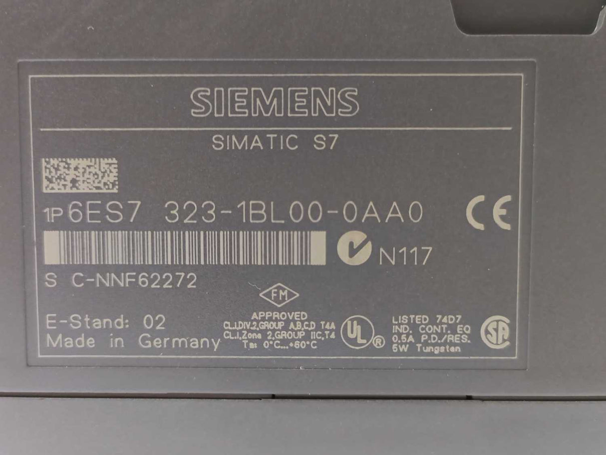 Siemens 6ES7323-1BL00-0AA0 SIMATIC S7 Digital module