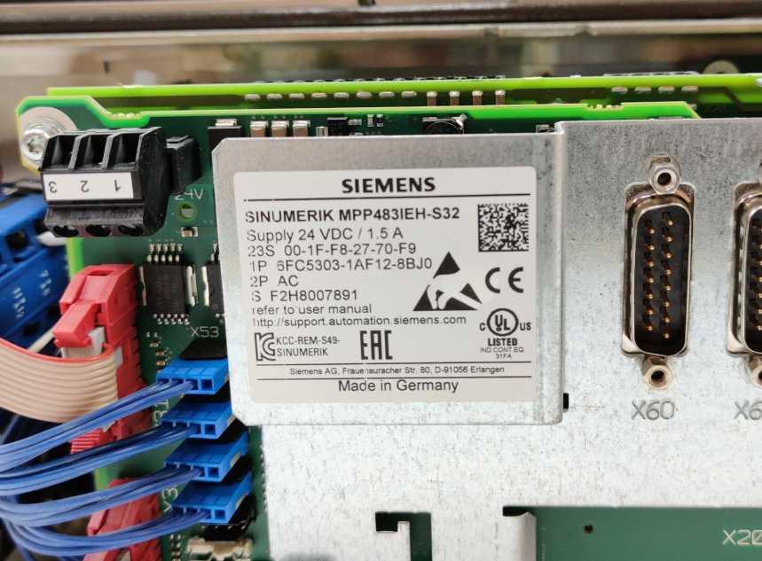 Siemens 6FC5303-1AF12-8BJ0 SINUMERIK Push Button Panel
