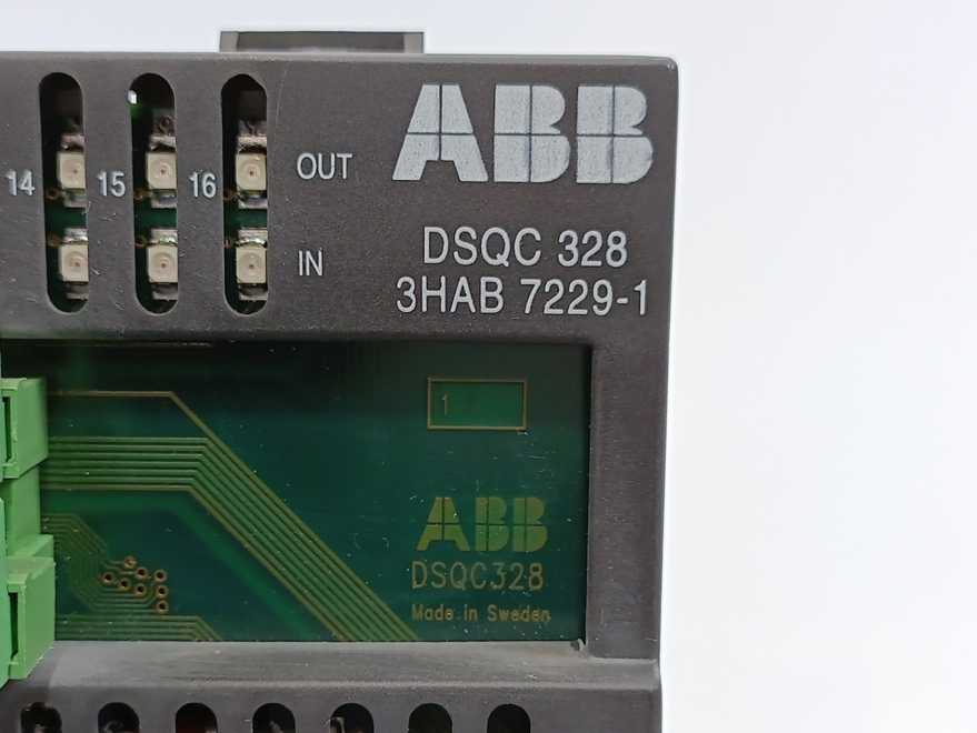 ABB 3HAB7229-1 Dig. 24 VDC I/O Unit DSQC 328