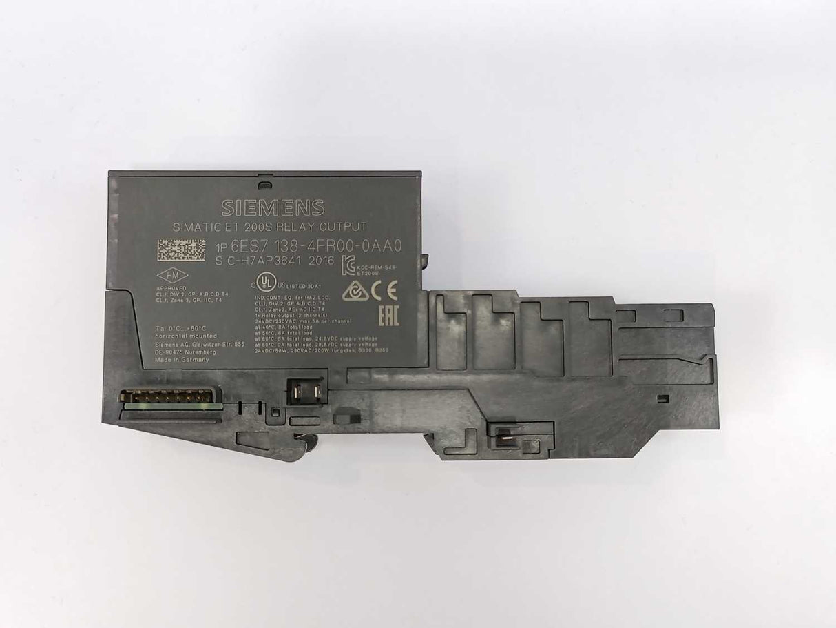 Siemens 6ES7138-4FR00-0AA0 SIMATIC DP Electronics module w/ 6ES7193-4CF50-0AA0