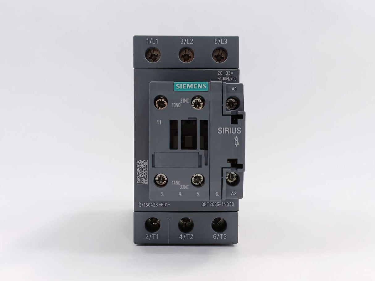 Siemens 3RT2035-1NB30 SIRIUS Power contactor AC-3 41A