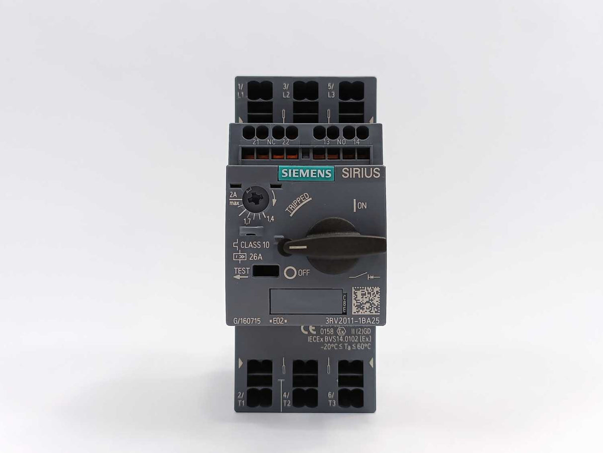 Siemens 3RV2011-1BA25 Circuit Breaker