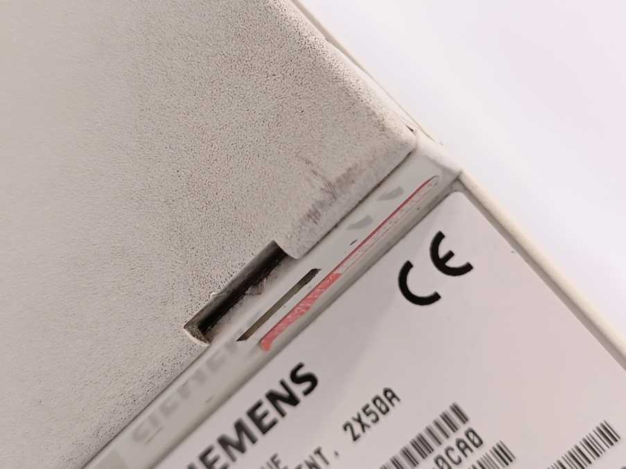 Siemens 6SN1123-1AB00-0CA0 SIMODRIVE 611 power module, 2-axis, 50 A