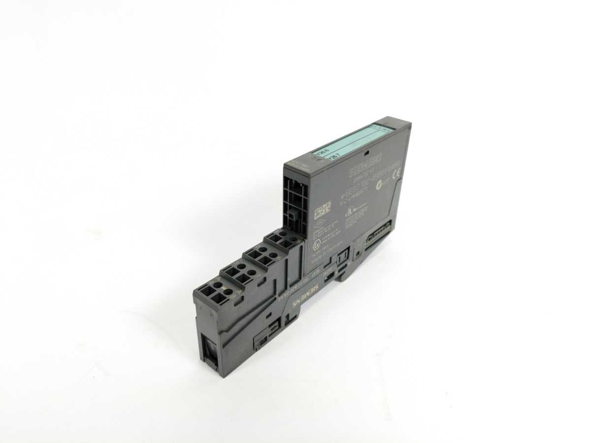 Siemens 6ES7132-4BB01-0AB0 Digital Output Module W/ 6ES7193-4CA20-0AA0 3 Pcs.