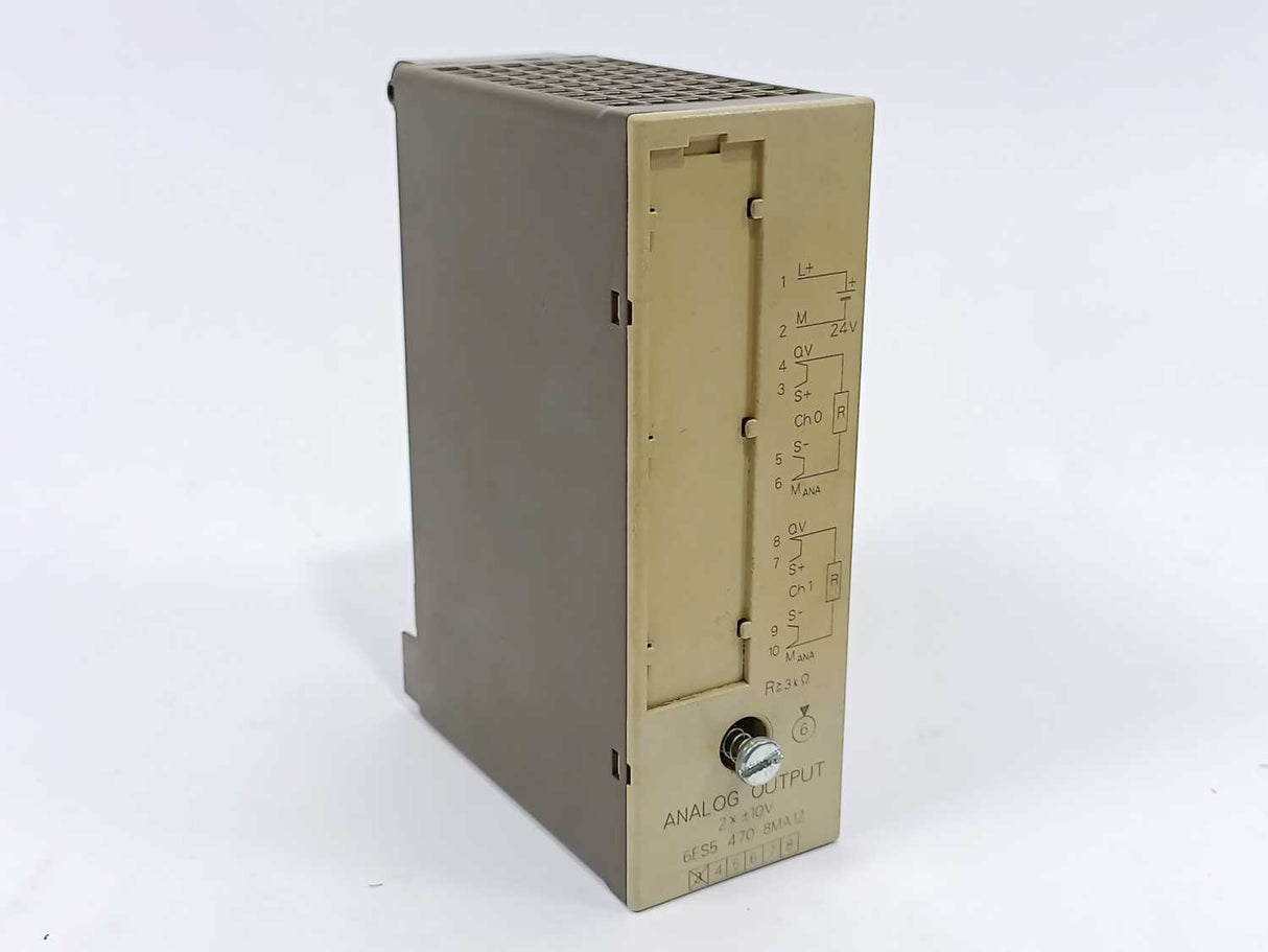 Siemens 6ES5470-8MA12 SIMATIC S5 Analog Output