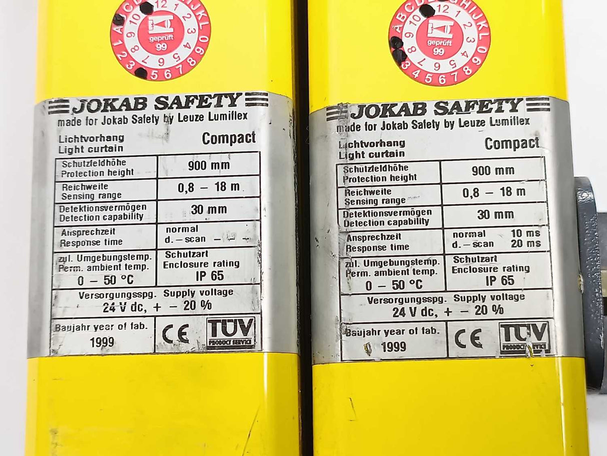 ABB / Jokab Safety JSC-30-900 Safety Light Curtain