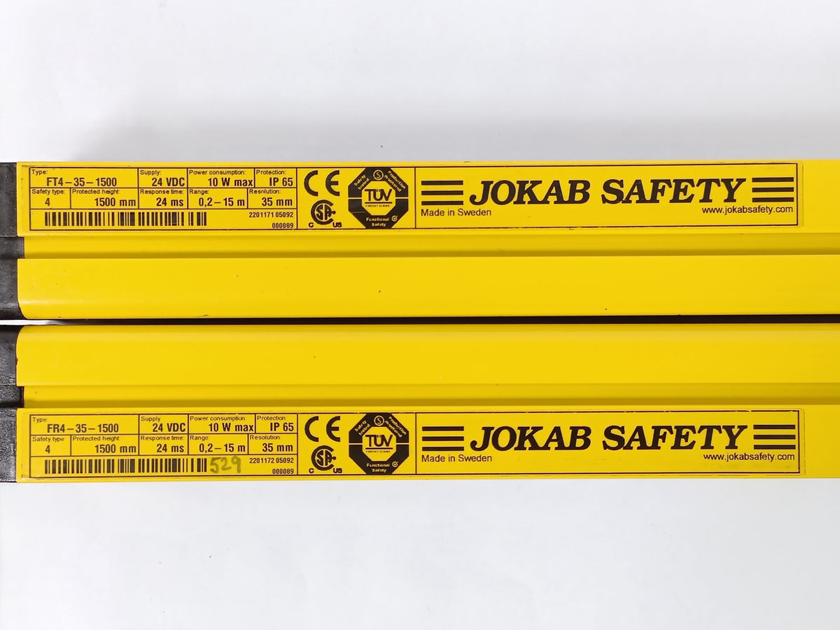 ABB / Jokab Safety F4-35-1500 Safety Light Curtains